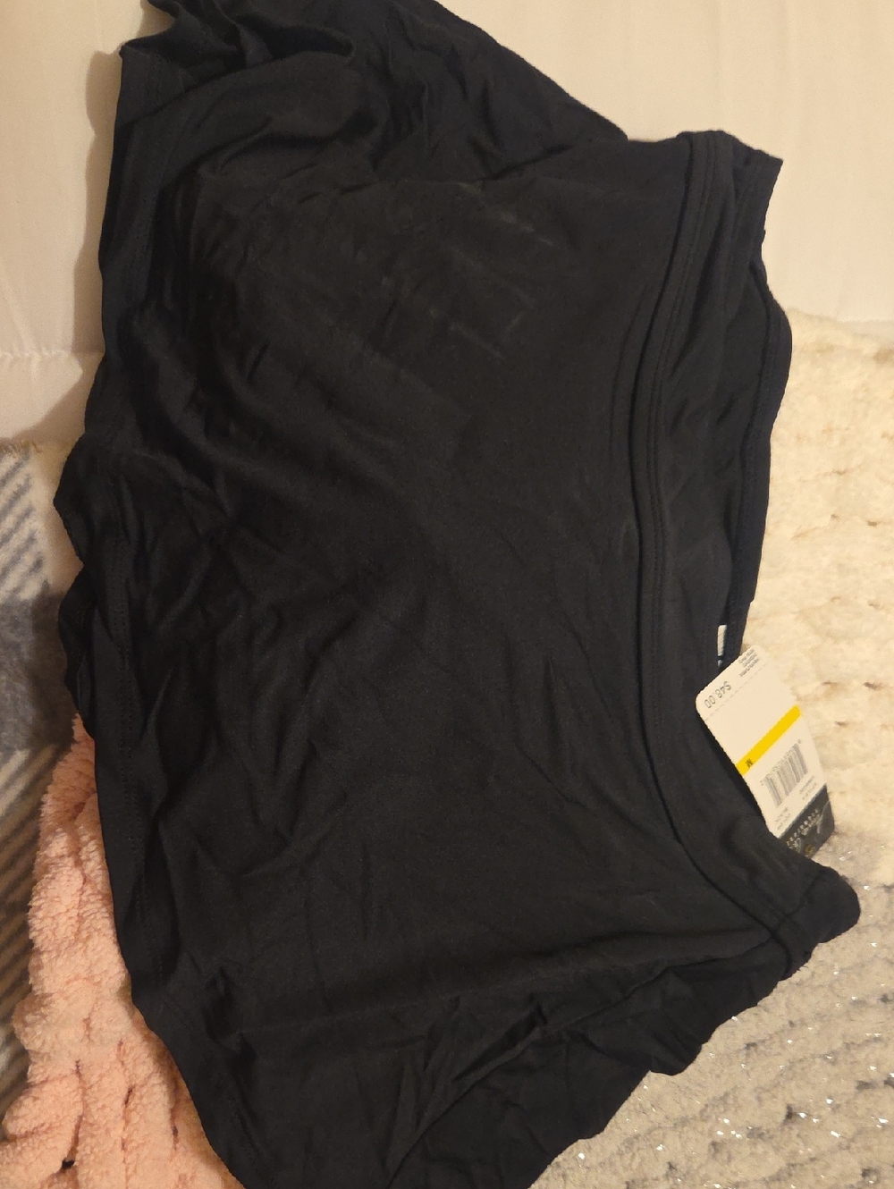 Black Mini Swim Skirt NWT